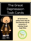 Great Depression Task Cards