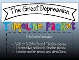 Great Depression Timeline Packet