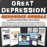 Great Depression - Unit (PPT, Essay, Project, Assignment, 