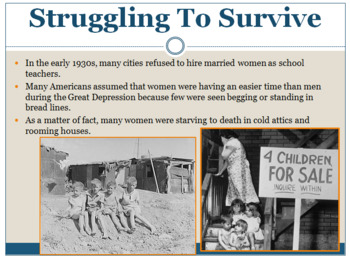 great depression images powerpoint