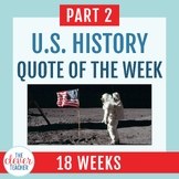 U.S. History Quote of the Week: Part 2 (1877–1964)