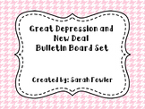 Great Depression and New Deal (SS5H5) Bulletin Board Set
