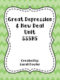 Great Depression and New Deal Unit/SS5H5