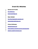 Great ESL Websites