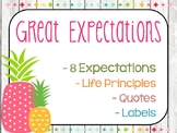Great Expectations Pineapple Theme