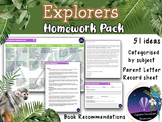 Great Explorers Homework Pack - 51 Tasks