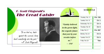 Preview of Great Gatsby Bookmark