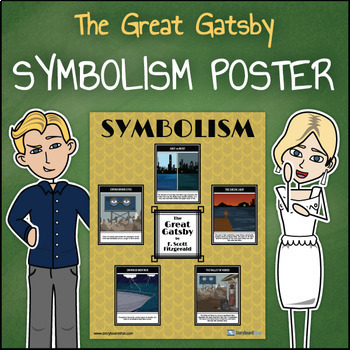 the major symbols in the great gatsby