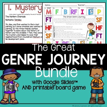 Preview of Great Genre Journey Reading Game Bundle