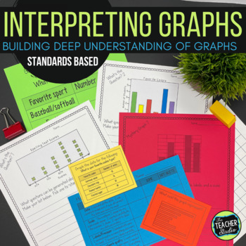 Preview of Graphs and Interpreting Graphs Activities - Hands On Data Investigations