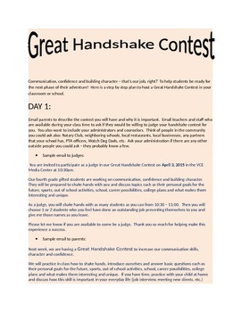 Preview of Great Handshake Contest
