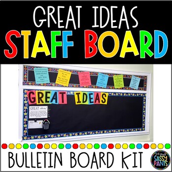 Teacher Staff Bulletin Board Ideas Worksheets Tpt