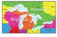 Great Lakes: Clip Art Maps of the Great Lakes by Maps of the World