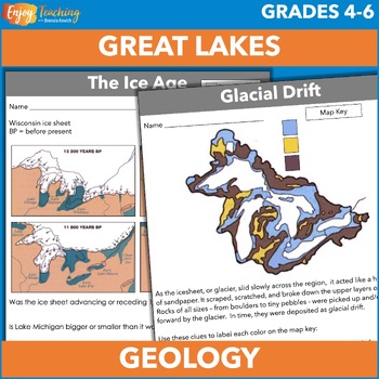 Preview of Great Lakes Science - Geology, Geologic Time Scale, Formation, Fossil Layers