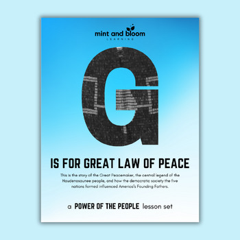 Preview of Great Law of Peace Art-Based Lesson Plan