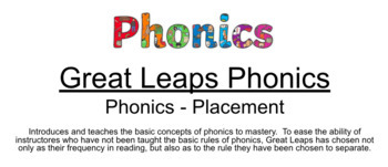Preview of Great Leaps Aligned Phonics Placement Slides