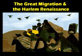 Great Migration & Harlem Renaissance PPT Full Lesson Activ