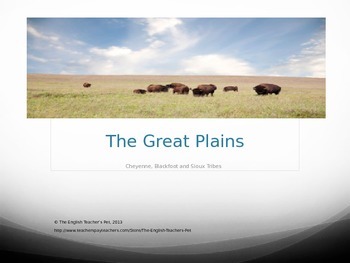 Preview of Great Plains Indian Tribes PowerPoint