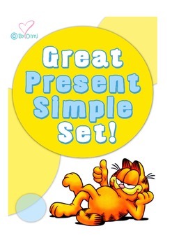 Preview of Great Present Simple Set!