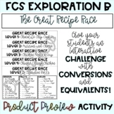 Great Recipe Race Conversion Challenge | Food & Nutrition 