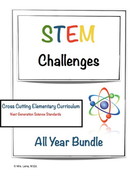 Preview of Great STEM Challenges Complete YEAR Bundle