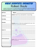 Great Scientists Bundle: Chemistry - Biography Worksheets 