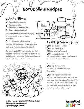 printable slime recipes.pdf  Slime recipe, Cool slime recipes
