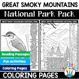 Great Smoky Mountains National Park Unit Coloring Pages Sh