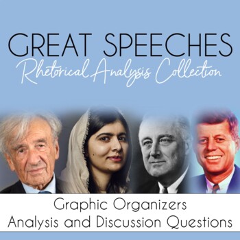 Preview of Great Speeches: Rhetorical Analysis Collection (Growing Bundle)