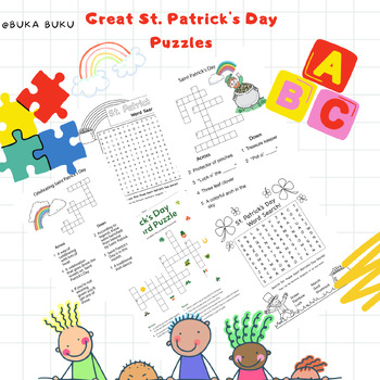Preview of Great St. Patrick's Day Puzzles