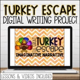 Digital Thanksgiving Google Slides Narrative Writing Promp