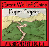 Great Wall of China 3 Dimensional diorama art project