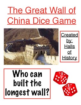 Preview of Great Wall of China Dice Game