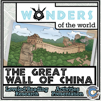 Preview of Great Wall of China - Leveled Reading, Slides, Printables, Activities & Digital 