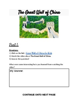 Preview of Great Wall of China Video/Virtual Tour