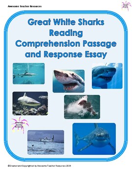 shark essay in simple english