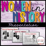 Women's History Presentation * Women's History Month