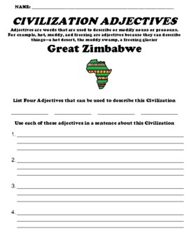 describe great zimbabwe essay