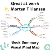 Great at Work Book Summary Visual Mind Map | A3, A2 Printa