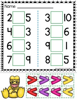 greater than less than alligator worksheets by catherine s tpt