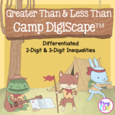 Greater Than Less Than Math Mini Escape Room- Camp Digiscape