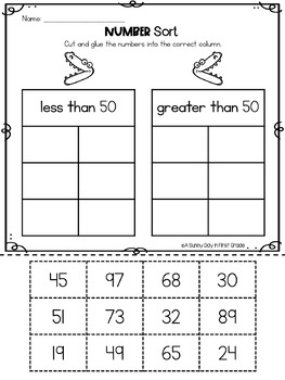 greater than less than equal to objects worksheet