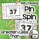 Greater Than, Less Than (Whole Numbers Within 100) - Self-