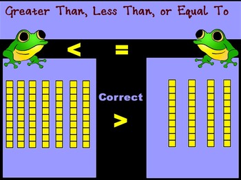 greater than less than equal to math game