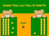 Greater Than Less Than or Equal To With Base 10 Blocks fli