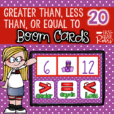 Greater Than Less Than or Equal to BOOM CARDS