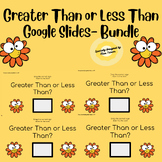 Greater Than or Less Than Bundle- Google Slides