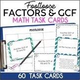 Greatest Common Factor (GCF) and Factors Footloose Math Ta