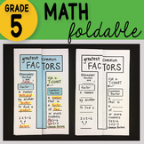 Math Doodle - Greatest Common Factor Math Interactive ~ Fo