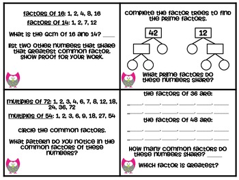 Factor Forts, Grade 3 – Fun Factor